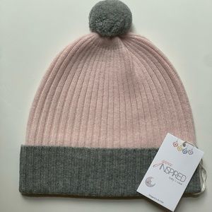 GIRLS WOOL BEANIE hat merino wool toddlers kids headwear accessories size 3-6y